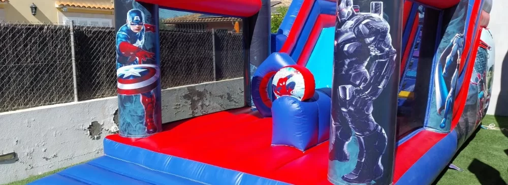 Castillos hinchables con tobogan