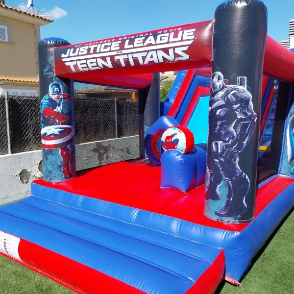 Castillos hinchables con tobogan