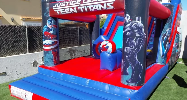 Castillos hinchables con tobogan