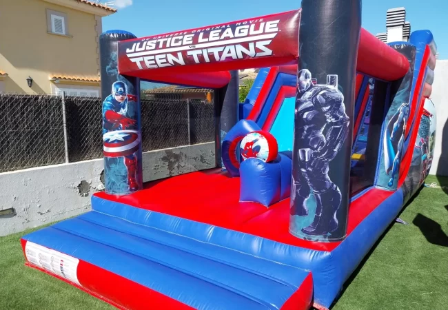 Castillos hinchables con tobogan