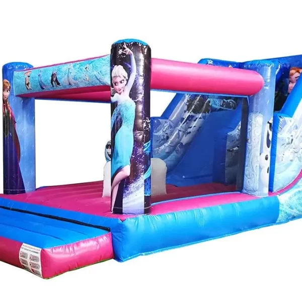 Alquiler de castillo hinchable FROZEN con Tobogán en Palma de Mallorca