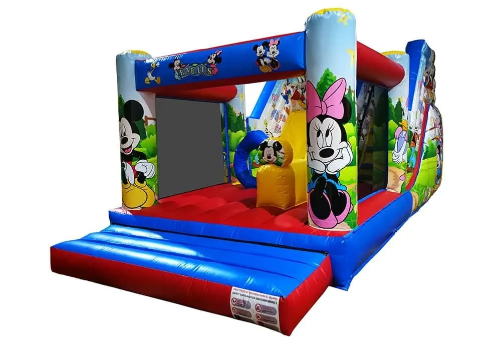 Alquiler de castillo hinchable DISNEY con Tobogán en Palma de Mallorca
