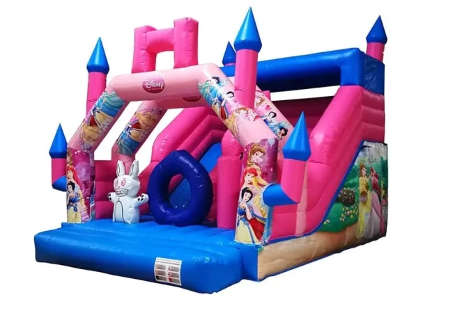 alquiler de hinchables en Mallorca para fiestas TOBOGAN-PRINCESAS