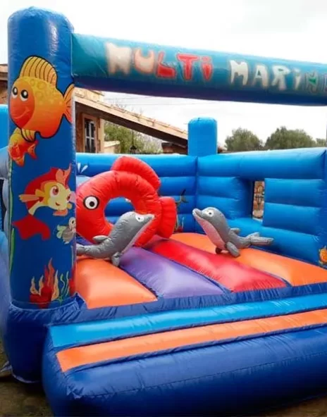 Alquiler de castillo hinchable Multi Marino en Mallorca