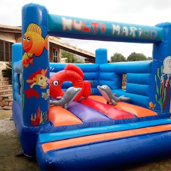 Alquiler de castillo hinchable Multi Marino en Mallorca