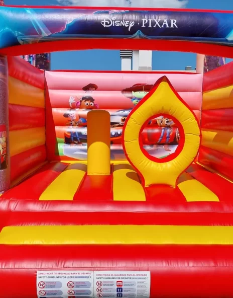 Alquiler Castillos hinchables sin tobogán