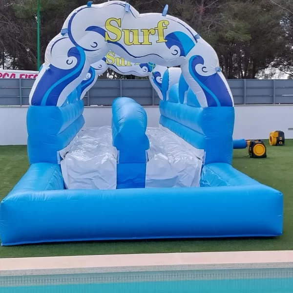 Alquiler de castillo hinchable Deslizador Acuático en Palma de Mallorca