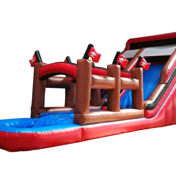 Alquiler de castillo hinchable PIRATAS Acuático en Palma de Mallorca