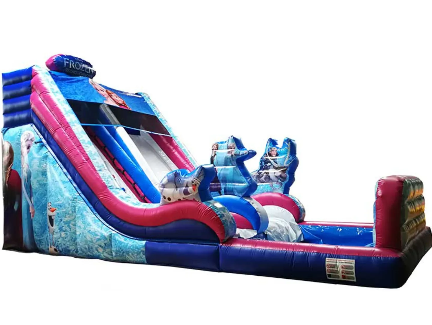 Alquiler de castillo hinchable FROZEN Acuático en Palma de Mallorca