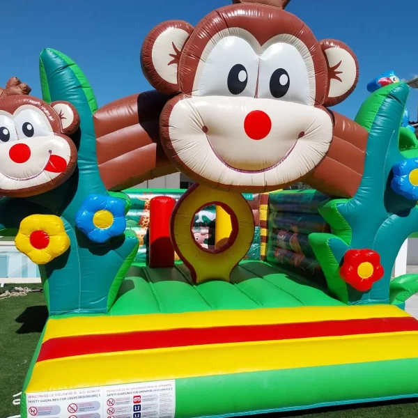 Alquiler de castillo hinchable Peque Jungla en Palma de Mallorca
