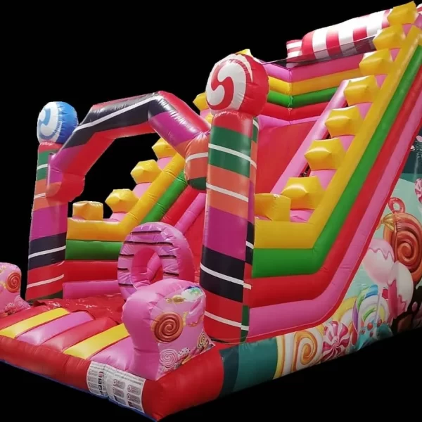 Alquiler de castillo hinchable Chuches con Tobogán en Palma de Mallorca